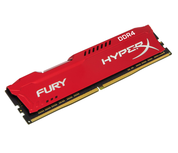 HYPERX DDR4 Fury 16GB(2*8GB)/ 2933 CL17 1Rx8 Czerwona - 1443317 - zdjęcie 2